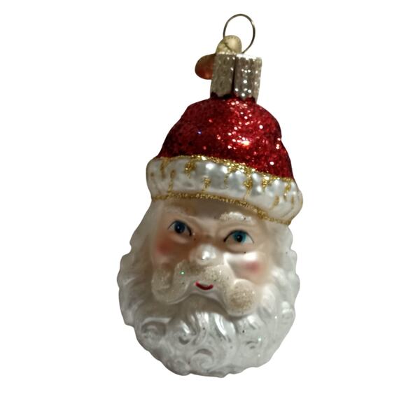 Old World Christmas Santa Glass Ornament - Picture 2 of 6